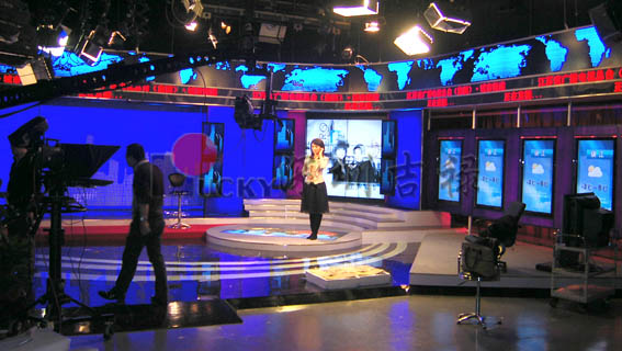 NEC拼接墻在江蘇省廣播電視總臺演繹星光異彩