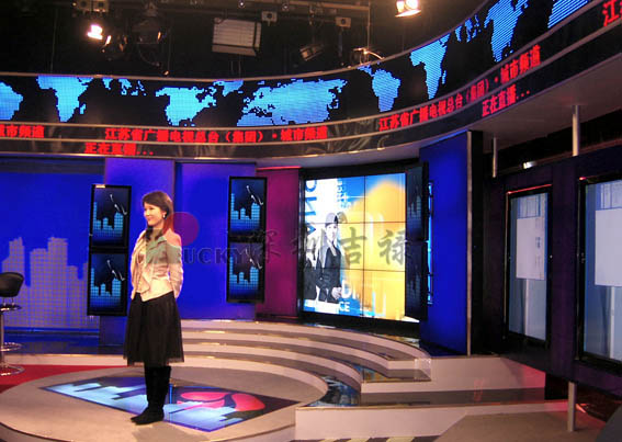 NEC拼接墻在江蘇省廣播電視總臺演繹星光異彩