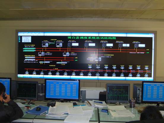 廣西水利電業(yè)集團3x5拼接組合